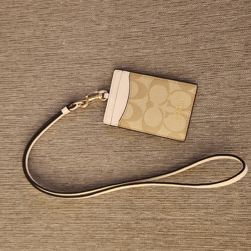 Coach id badge.